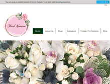 Tablet Screenshot of floralxpression.com